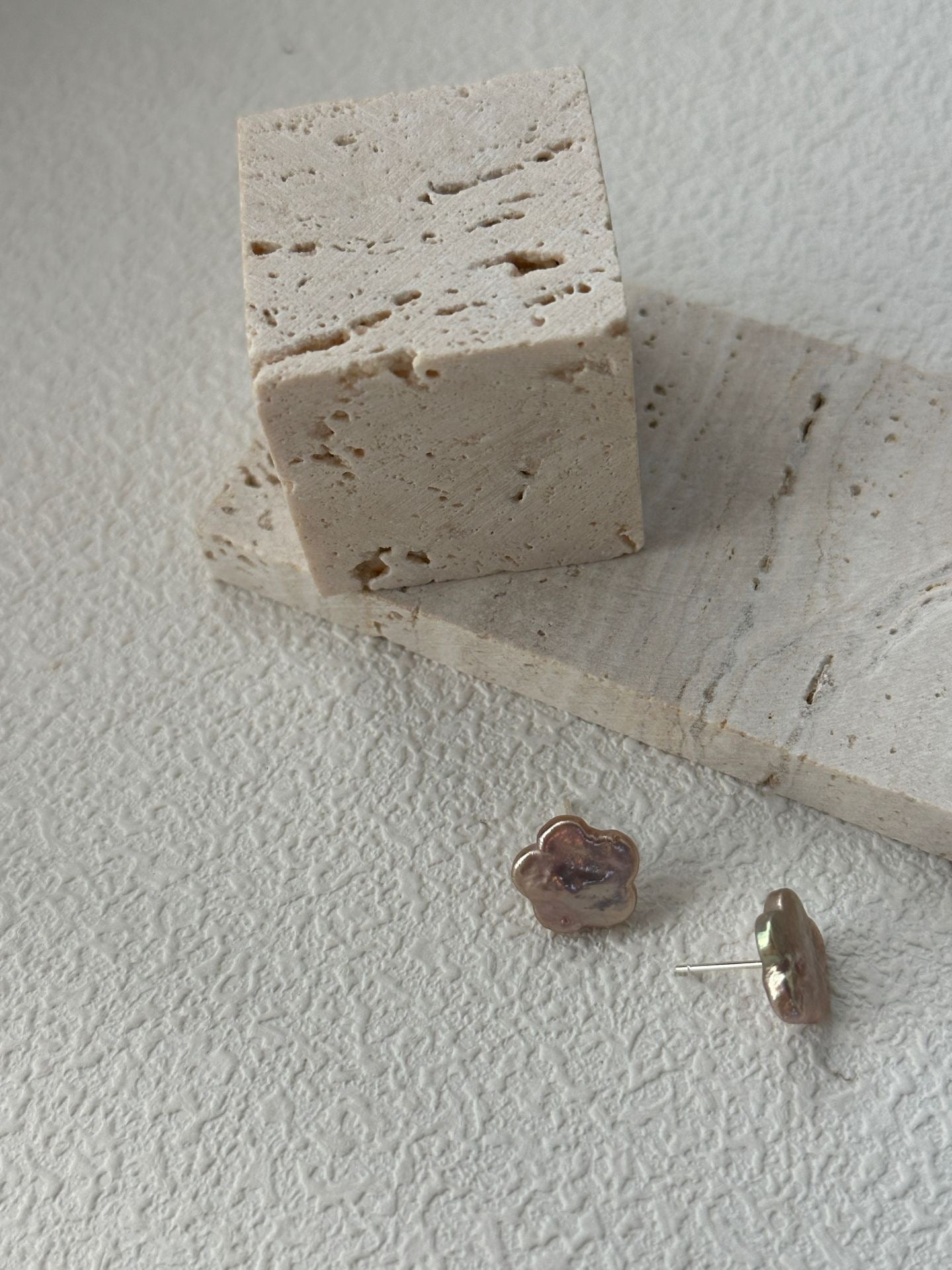 Baroque Freshwater Pearl Blossom Earrings