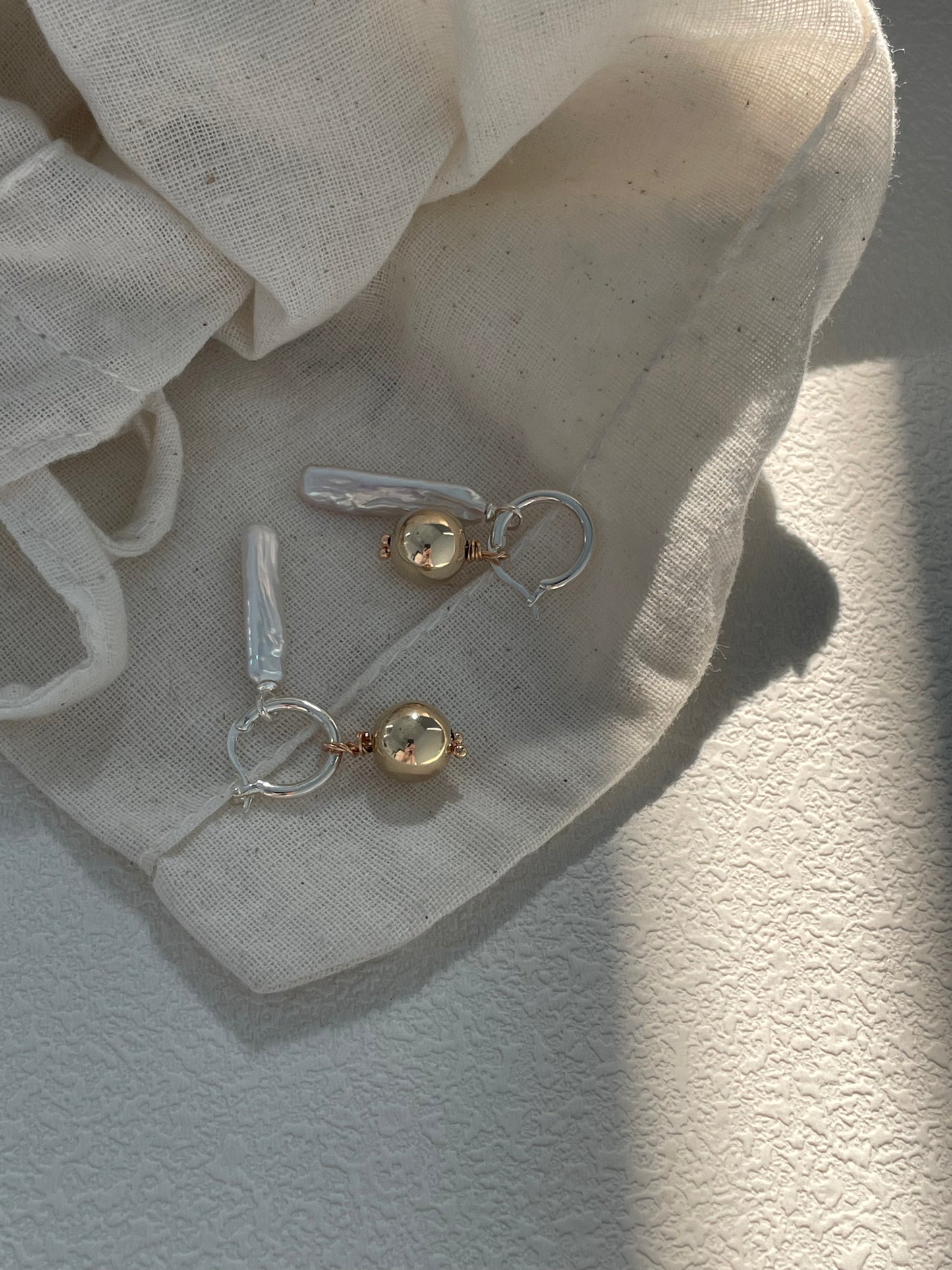 Bellara Baroque Freshwater Pearl Earrings