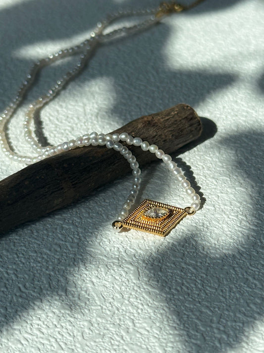 Astra Eye Pendant Necklace